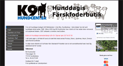 Desktop Screenshot of k9hundcenter.se